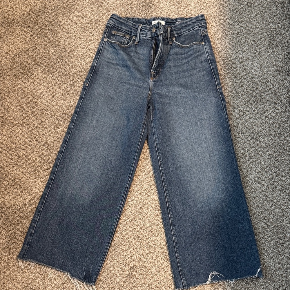 Good American palazzo jeans